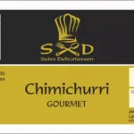 Etiqueta para Frascos de chimichurri.