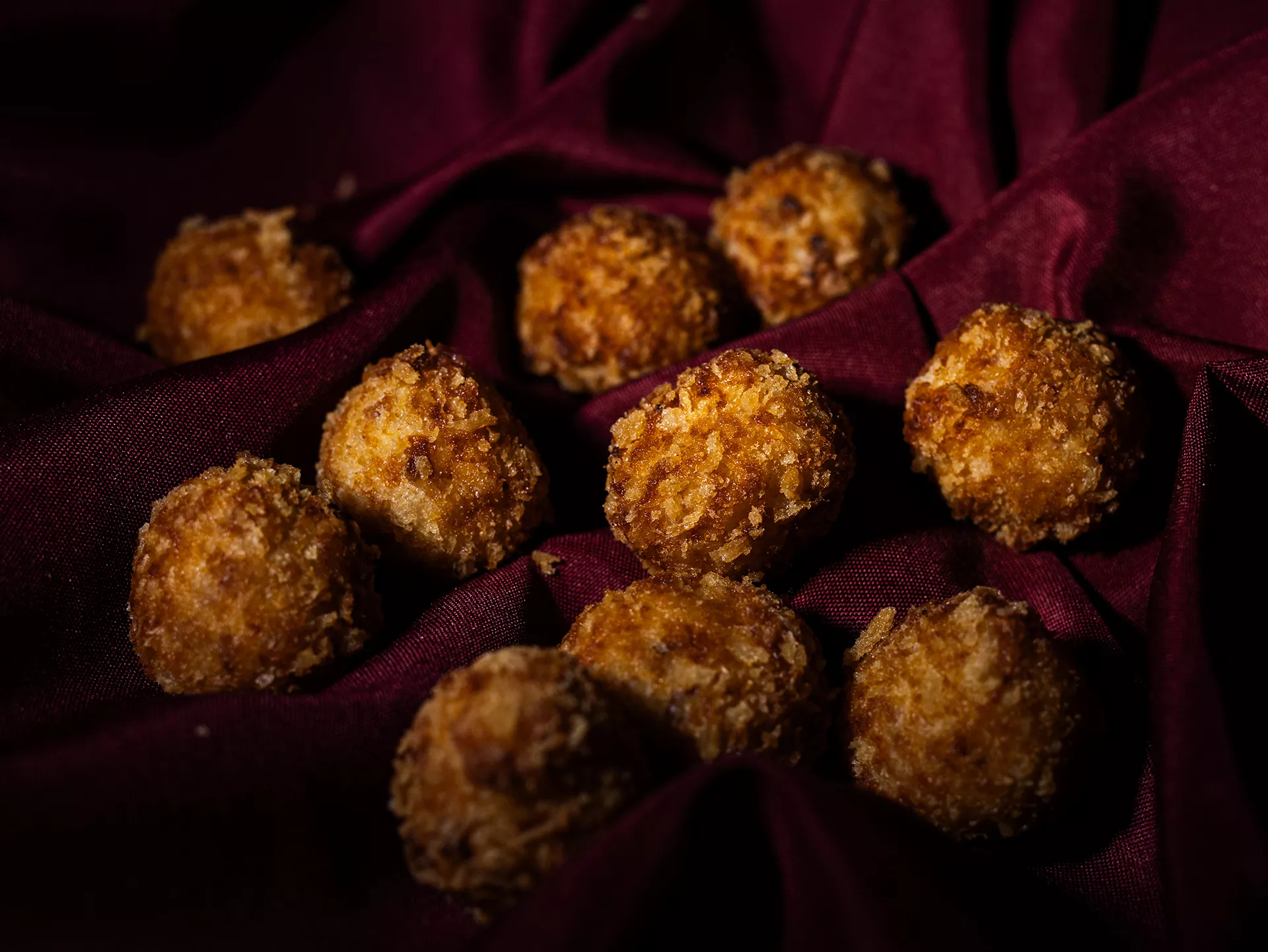 Croquetas en modo presentación