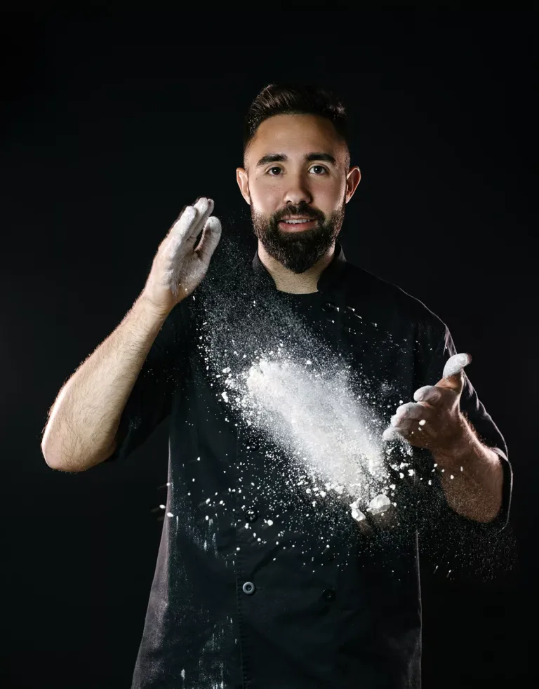 Chef en foto artística